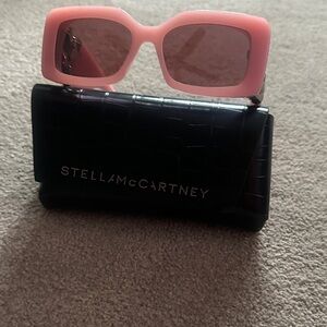 Stella McCartney Blush Sunglasses with Ebony Case